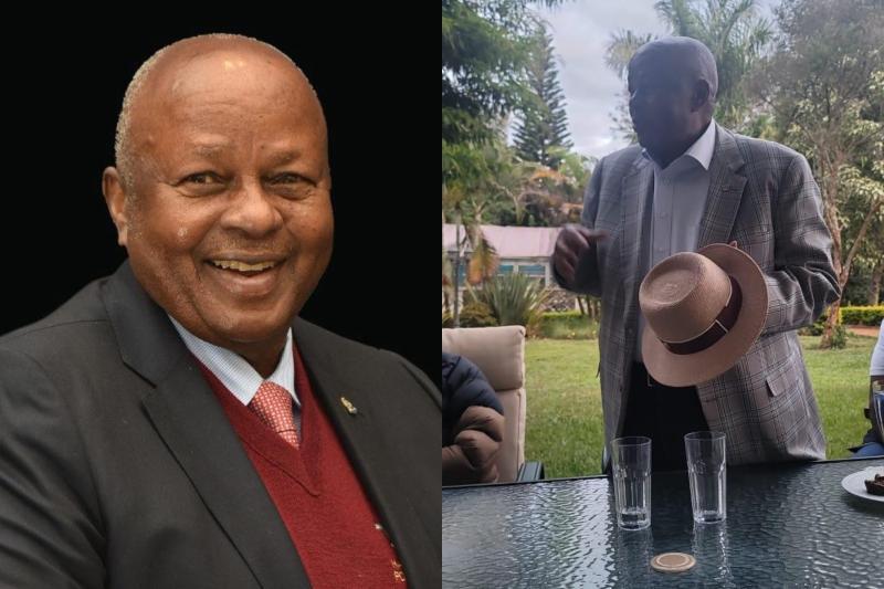Collage photo of former Tetu MP Francis Nyammo.